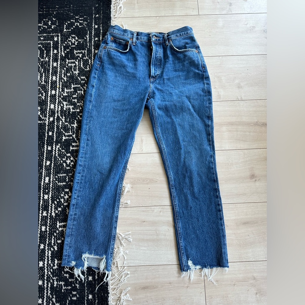 Agolde Riley Crop Jeans